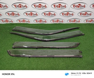 Juego de visera de puerta de acceso JDM Honda Civic Sedán SH4 Si EF2 1988-1991 OEM Honda Foto 1 de 4