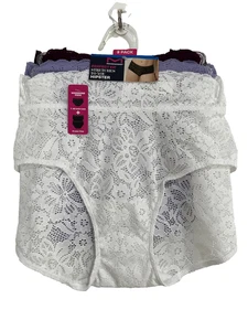 NEW Maidenform 3 Pack Perfect Fit Hipster Panties XLarge Multi-Color DM3SLH - Picture 1 of 3