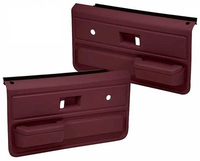 1973-76 Chevrolet / GMC Truck; ABS Door Panels; Maroon - Image 1 of 3