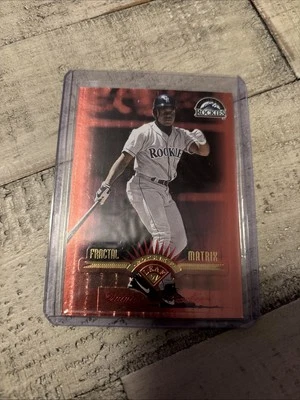 1997 Leaf - Quinton McCracken #21 Fractal Matrix - Image 1 of 2