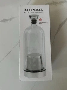 Ethan+Ashe Alkemista Infussion Vessel In Stainless Steel AKV01SSB-1 NEW SEALED - Picture 1 of 5