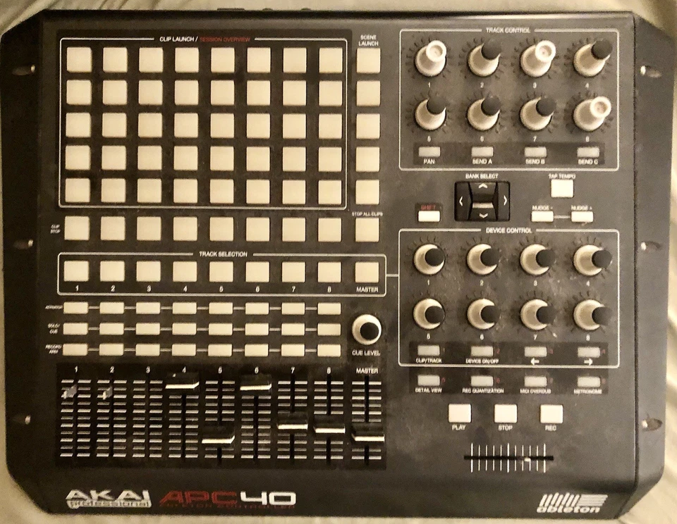 AKAI professional APC40 Black Ableton Performance Controller USB No Power Supply - Image 1 of 1