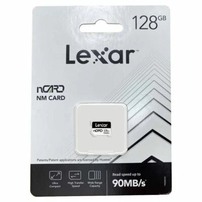 Lexar nCARD 128GB NM Nano Memory Card for Huawei Mobile Devices, LNCARD128G - Image 1 of 4