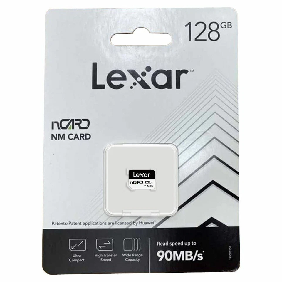 Lexar nCARD 128GB NM Nano Memory Card for Huawei Mobile Devices, LNCARD128G - Image 1 of 1
