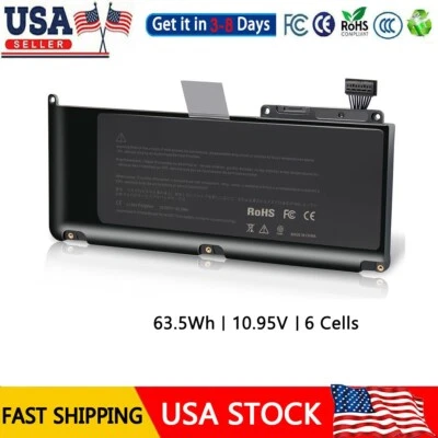 Аккумулятор A1342 A1331 для Apple MacBook 13 дюймов (белый цельный корпус конец 2009 г. / середина 2010 г.) - Изображение 1 из 4