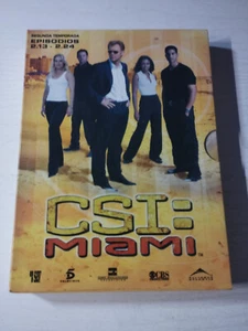 Csi Miami Second Season 2 - 2.13-2.24 - 3 X DVD Spanish English Region 2 - Picture 1 of 5