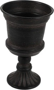 Abaodam 1pc Flowerpot Moroccan Planter Tall Roman Pillar Metal Vase Ornament Urn - Picture 1 of 9