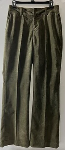 Coldwater Creek Trouser Whisper Soft Corduroy women Sz 6 Olive lightweight Pant - Bild 1 von 14