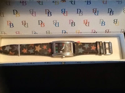 Relógio Dooney & Bourke Stars raro/aposentado novo sem etiquetas ** VEJA TODOS OS MEUS ITENS** - Imagem 1 de 2
