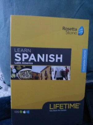 Rosetta stone spanish latin america - Image 1 of 3