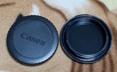 2x Camera Body Caps Covers for Canon EOS 550D 580D 700D 5D4 7D 6D2 5DII DSLR SLR - Image 1 of 4