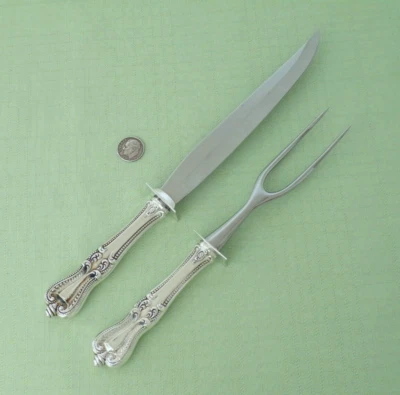 Cuchillo tenedor pequeño TOWLE Sterling OLD COLONIAL de colección con GUARDIAS bonito Foto 1 de 4