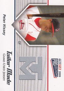 2009 TRISTAR PROjections Tailor Made #TM30 Peter Hissey Jsy/144