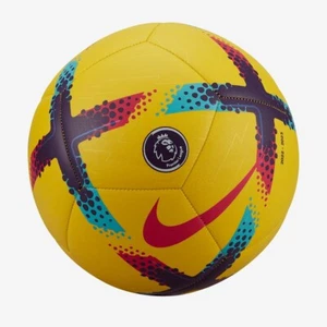 Nike Pitch Trainingsball Premier League Fußball Ball Größe 5 Bundesliga gelb - Bild 1 von 2