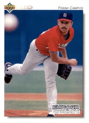 1992 Upper Deck Minors Frank Campos Birmingham Barons #180 Baseball Card - Image 1 of 2