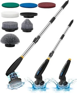 Spin Scrubber,120 MIN Playtime cordless cleaning brush, 330 rpm for efficient - Picture 1 of 6