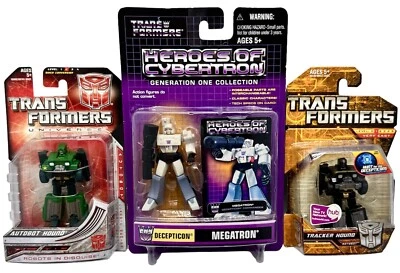 Transformers Hound, Megatron And Tracker Decepticon Figure Set Of 3 New - Image 1 of 4