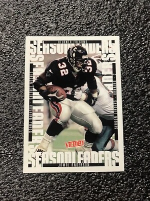 1999 Upper Deck Victory Football Card #322 Jamal Anderson SL - Image 1 of 2