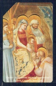 GIAN - GEBRAUCHTE SIP-Telefonkarte "Giotto" Golden 189 - Bild 1 von 2