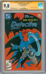 Mike Barr SIGNED CGC SS 9.8 Batman Detective Comics 578 1st Todd McFarlane Inks - Imagen 1 de 2