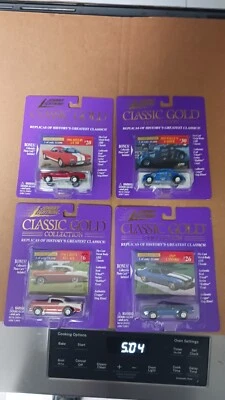 Johnny Lightning JL Classic Gold Collection Shelby Camaro Chevy Willys Lot Of 4 - Image 1 of 4