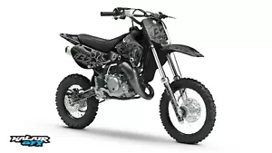 Graphics Kit for Kawasaki KX65 (1999-2024) Core - SMOKE - Picture 1 of 8