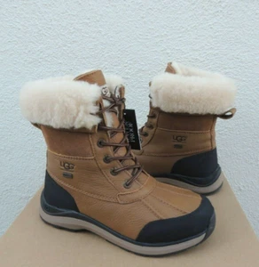 UGG CHESTNUT ADIRONDACK III WATERPROOF WINTER BOOTS, WOMEN US 8/ EUR 39 ~NEW - Picture 1 of 6