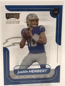 Caricabatterie radiocomandato Chronicles Playoff Momentum #M-3 Justin Herbert Rookie 2020 - Foto 1 di 2