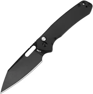 CJRB Pyrite Button Lock. Black stonewash finish AR-RPM9 stainless blade. Blac... - Picture 1 of 1