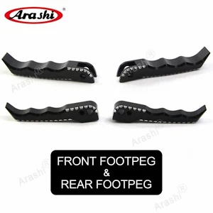 Pedales estriberas delanteras y traseras Fit Suzuki Hayabusa 2008-2020 GSX1300R Arashi - Imagen 1 de 9
