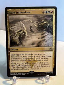 MTG Dark Intimations - Aether Revolt - AER Rare 128 - Picture 1 of 2