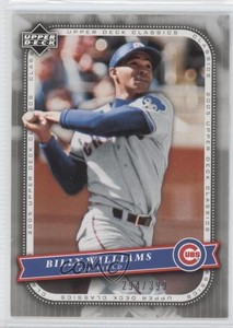 2005 Upper Deck Classics Silver /399 Billy Williams #8 HOF