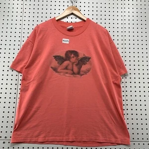 VTG 90s Angels Cherub Shirt Mens XL Fits L Pink Single Stitch Made USA  23x27 - Picture 1 of 14