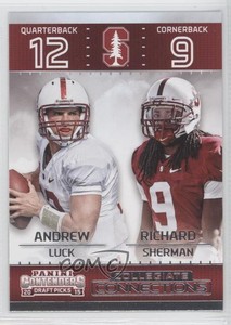 2015 Contenders Draft Picks Collegiate Connections Andrew Luck Richard Sherman