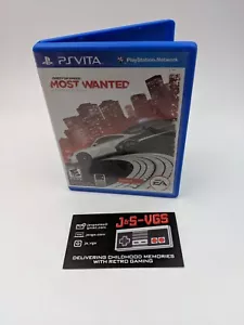 PSHA - Sony Playstation Vita Need for Speed Most Wanted NUR HÜLLE OHNE SPIEL - Bild 1 von 3