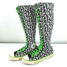 converse mid calf high tops