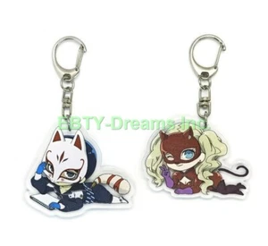Set of 2 Persona 5 Acrylic Keychain Yuusuke Kitagawa, Ann Takamaki v2 - Picture 1 of 2