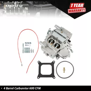 For Chevrolet Dodge Ford New 4 Barrel Carburetor 600 CFM 0-1850S Manual Choke - Bild 1 von 8