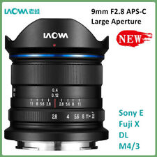 LAOWA 9mm F2.8 Zero-D Ultra Wide Angle Large Aperture Lens for Sony Fuji M43 DL 