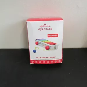 Hallmark Keepsake Fisher-Price 2017 Pull-A-Tune Xylophone Ornament MINT - Picture 1 of 3