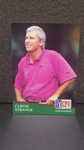 Curtis Strange 1991 PRO SET PGA TOUR GOLF Card # 75. NM-MT. Nice!!! - Picture 1 of 2