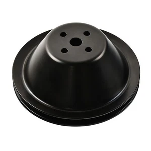 Single Groove Steel Short Water Pump Pulley For Small Block Chevy SBC 327 350 - Picture 1 of 8