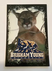 Cartolina BYU Cougars Brigham Young University Provo Utah Cougar - Foto 1 di 4