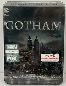 GOTHAM The Complete First Season DVD Exclusive Tin DC Comics 6 Disc 22 Episodes - Picture 1 of 10