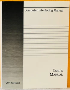 Newport 24595-01 1997 Computer Interfacing User's Manual. - Picture 1 of 2