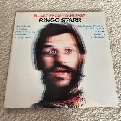RINGO STARR Blast From Your Past Vinyl Record Album LP Apple 1975 Beatles - Imagem 1 de 4