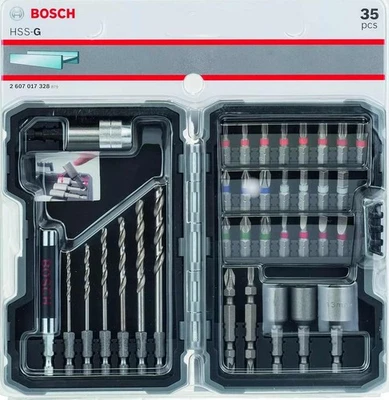 Bosch Bohrer- und Bit-Set PRO Metal 35-teilig inkl. Bithalter in PVC-Box - Bild 1 von 3