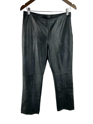 Pantalones de motociclista VS2 by Vakko de colección para mujer 8 (se adapta a 29x31) 100 % cuero con cremallera lateral Foto 1 de 4