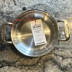 ALL-CLAD ~ 6" Mini Stainless Steel Gratin Pan - Picture 1 of 9