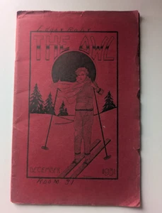 1931 The Owl School Magazines Watertown NY December & Spring Issues Lot of 2 - Picture 1 of 11